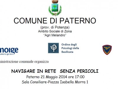 CONVEGNO Paterno (Pz)  – 21 maggio 2014