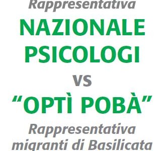 6 e 7 maggio : Il CNOP sceglie Potenza per la Partita della Solidarietà