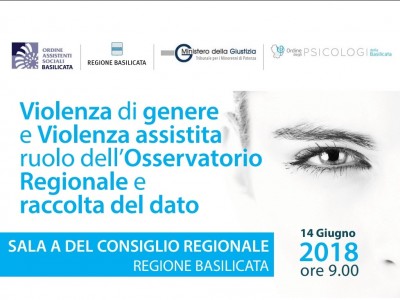 Violenza di genere e Violenza assistita ruolo dell’Osservatorio Regionale e raccolta del dato