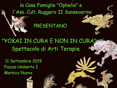 “Yokai in cura e non in cura” – Spettacolo di arti terapie