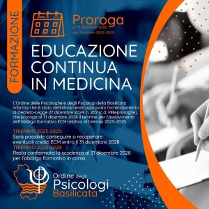Locandina ECM 2023-2025