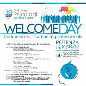 Locandina Welcomeday 2026