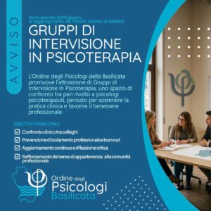Locandina Gruppi intervisione
